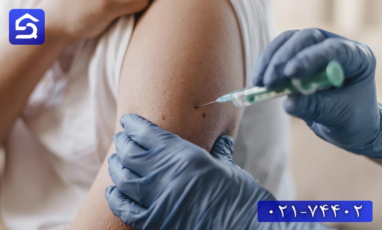 تزریق واکسن آنفولانزا در منزل