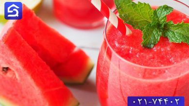 تصویر طرز تهیه آب میوه با هندوانه؛ راهنمای کامل برای نوشیدنی سالم و خوشمزه