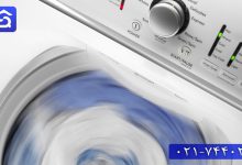 تصویر اگر ماشین لباسشویی نچرخد؟