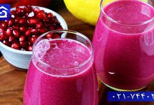 تصویر طرز تهیه آب میوه انار
