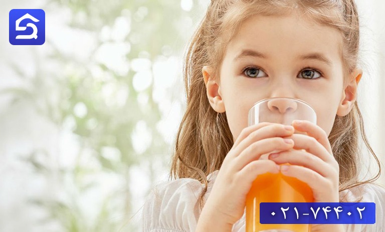 طرز تهیه آب میوه برای کودک