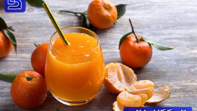 تصویر طرز تهیه آب میوه نارنگی