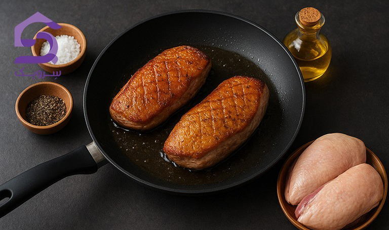 15 روش طرز تهیه اردک؛ از ناردونی تا محلی مازندران سرخ کردن تکه های گوشت اردک