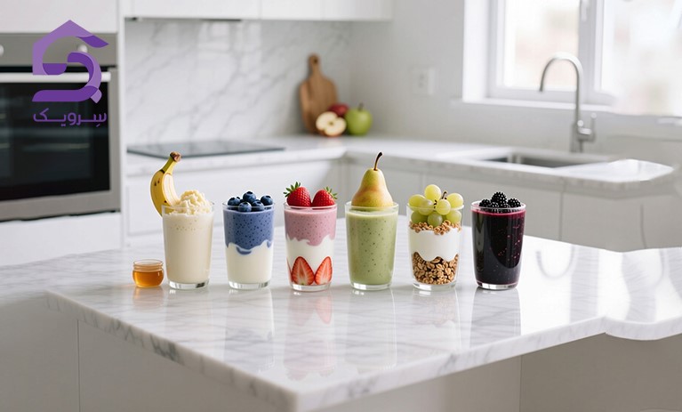 چه میوه هایی را میتوان با شیر مخلوط کرد؟ چه میوه هایی را میتوان با شیر مخلوط کرد؟