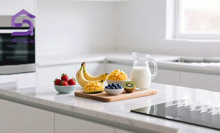 چه میوه هایی را میتوان با شیر مخلوط کرد؟ چه میوه هایی را میتوان با شیر مخلوط کرد؟