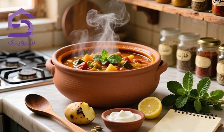 گیاه معطر افزوده شده به غذا