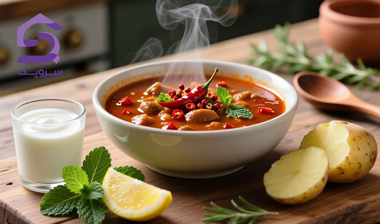 برطرف سازی تندی غذا