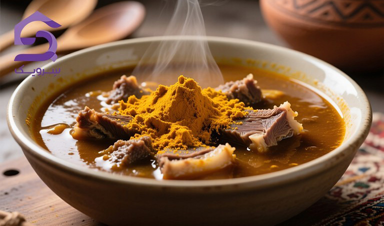 زیاد شدن زردچوبه در غذا