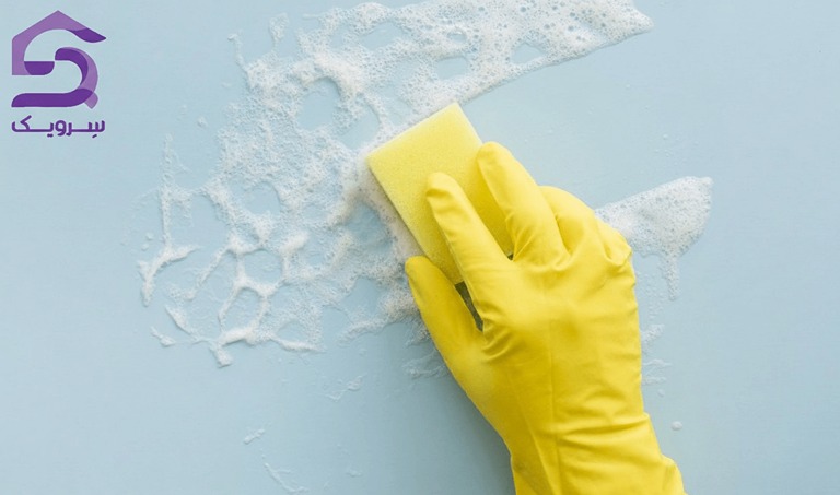 تمیز کردن کاغذ دیواری؛ پاک کردن چربی، خودکار و جوهر خانگی