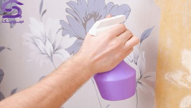 ۶ روش تمیز کردن کاغذ دیواری؛ راهنمای کامل برای همه جنسها تصویر ۶ روش تمیز کردن کاغذ دیواری؛ راهنمای کامل برای همه جنسها