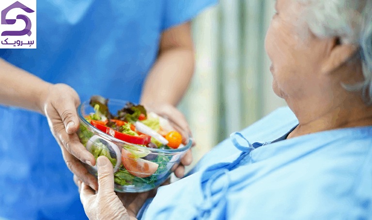 راهنمای جامع تغذیه سالمندان؛ از بایدها تا نبایدهای غذایی سرو غذای سبک و سرشار از سبزیجات برای سالمندان در منزل