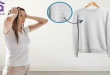 تصویر پاک کردن چسب از روی لباس؛ از معرفی حلال تا ترفند‌ حذف چسب