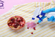 تصویر لکه انار روی لباس؛ 9 ترفند حرفه‌ای موثر برای نجات لباس‌