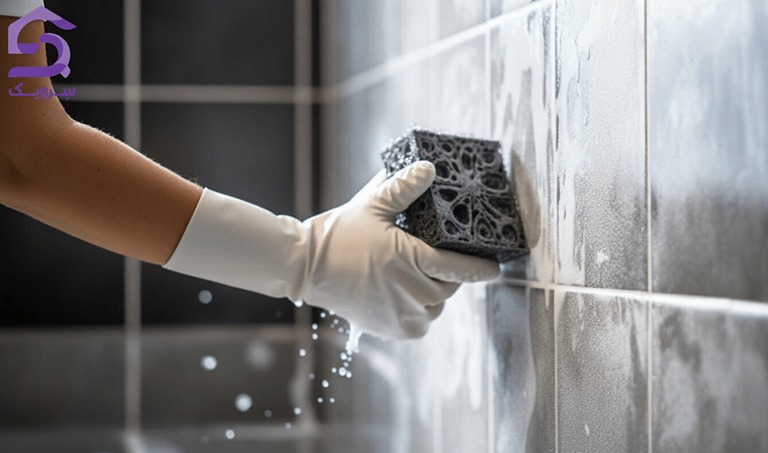 شستن موزاییک با جوهر نمک؛ آموزش کامل + نکات ایمنی ضروری