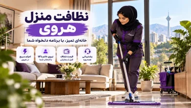 نظافت منزل هروی؛ سفارش آنلاین نظافت با انتخاب زمان دلخواه تصویر نظافت منزل هروی؛ سفارش آنلاین نظافت با انتخاب زمان دلخواه