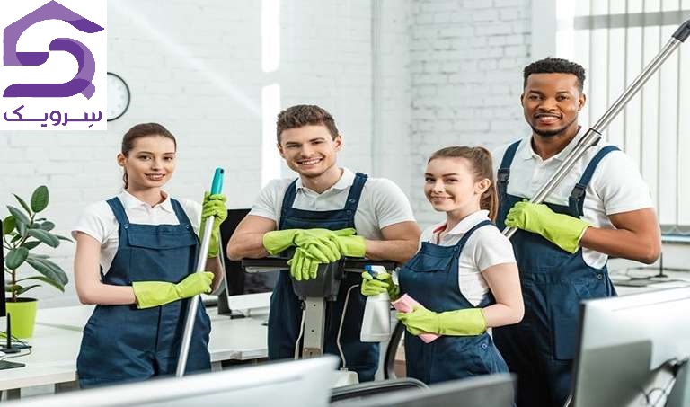 راهنمای مرحله‌ای نظافت محل کار در حضور کار کنان [0 تا 100]