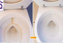 تصویر از بین بردن زردی کاسه توالت با راهکارهای خانگی و کاربردی