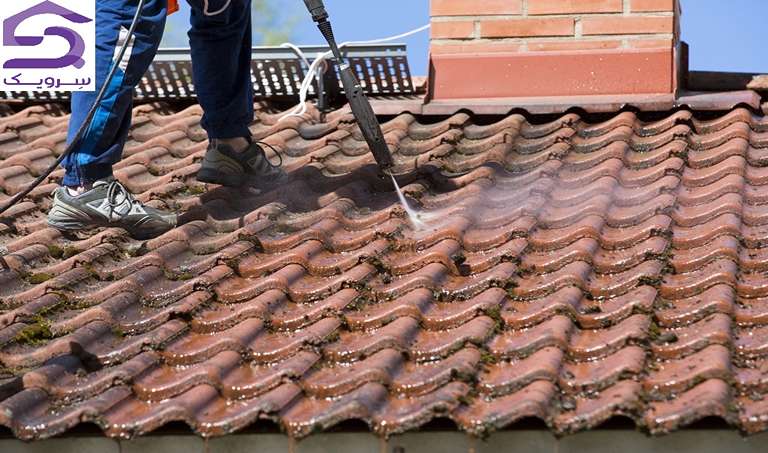 تمیز کردن پشت بام ساختمان؛ آموزش مراحل نظافت کامل و ایمن