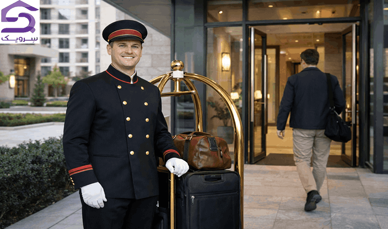 حمل مرسوله تا درب واحد