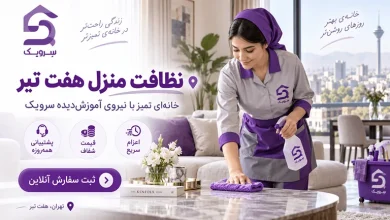 تصویر نظافت منزل هفت تیر [رزرو نیروی مطمئن برای تمیزی سریع]